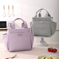 10L Large Capacity Insulated Lunch Bag for Students & Office, Aluminum Foil Thermal, Fresh Keeping & Cold Storage Handheld Bag