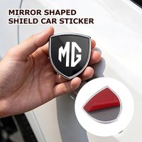 For MG Car Metal Sticker Shield Auto Rear Trunk Emblem Badge Decals ZS GS 3 5 6 7 Gundam 350 Parts TF hector HS