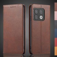 Magnetic attraction Leather Case for Oneplus 10T / One plus 10T / 1+ 10T Holster Flip Cover Case Wallet Phone Bags Fundas Coque