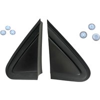 x1/x2 6Q0853273A 6Q0853274A Car Rearview Mirror Cover Exterior Wing Triangle Rear View Mirror Trim For VW Polo 9N3 MK4 2006-2010