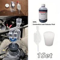 1Set Combustion Leak Tester Blown Head Gasket Block Detector Petrol Diesel For Cylinder Combustion Gas Leaks Diagnostic Tools