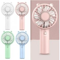 Mini USB Rechargeable Handheld Fan, Mute Portable Cooling Fan for Eyelash Makeup Desk Outdoor