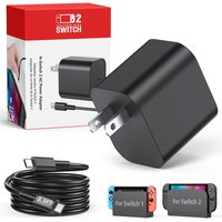 AC Power Supply Adapter for Switch 2 EU/US/UK/AU Plug Game Console 60W Charging USB Type C Power Supply Charging Game Accessory
