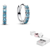 Pandora Glass Earrings Women's Blue 293849CO1
