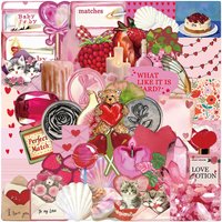 10/30/50pcs Retro Cartoon Pink Y2K Girlhood Cute Stickers Decals DIY Laptop Phone Fridge Suitcase Guitar Scrapbooking Sticker