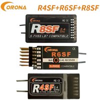 Corona C4SF R4SF R6SF R8SF 2.4G 4CH/6CH/8CH SFHSS Receiver Compatible FUTABA S-FHSS/ FHSS Transmitters