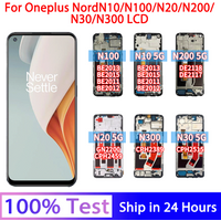 OEM For OnePlus Nord N10 N20 N30 5G Display Screen Touch Panel Digitizer For 1+N100 N200 N300 Display Replacement