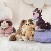 15pcs/lot Kawaii Stationery Stickers fluffy companion DIY Junk Journal Paper Planner Decorative stickers