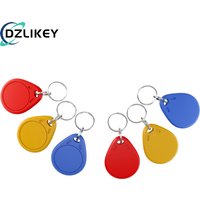 13.56MHz IC Card Access Keychain,Non-Contact M1-Compatible RFID Tags ISO14443-A NFC for Gate/Office/Security System