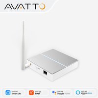 Bramka ZigBee AVATTO Tuya z anteną, inteligentny mostek, przewodowy hub mesh, automatyzacja domu, kompatybilny z Alexa i Google Home