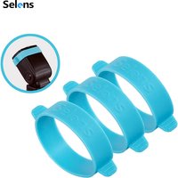 Selens 3pcs Universal Rubber Gels-Band For Photography FLash light speedlite Speedlight tying Color Gels Filter