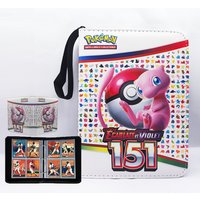 Pokemon Japan Version 151 Classics Expansion Collectible Card Album Can Hold 400 Collectible Cards Matte Touch Shell Child Gift