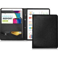 Multifunctional Conference Folder A4 Business Stationery Folder PU Leather Contract File Folders Filing Office School Supplies