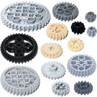 MOC Parts Gear Bulk Bricks 3649 3648 3647 10928 32498 32269 32270 32198 6589 4019 94925 3650 46372 Technical Building Blocks