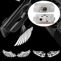 2Pcs LED Car Door 3D Projector Light For Toyota Prado 150 MARK X Highlander Camry Corolla AVALON Prius Crown Land Cruiser Sienna