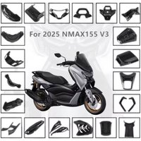 For YAMAHA NMAX155 V3 2025 2026 Motorcycle Decorative Accessories Carbon Fiber Pattern High Strength Upgrade Protection Cover