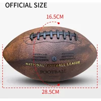 Size official ball American Football RugbyBall Resistance Footbll Training PracticeTeam Sports Rugby Football Customize
