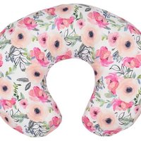 U-Shaped Nursing Pillow Cover Replaceable Skin-friendly Forest Floral Pillow Cover Breathable Stretchy Nursing Pillowcase