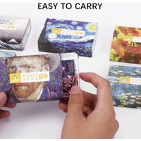 150pcs Matchbox Mini Cardboard Jigsaw Puzzles Toys for Children Adults Learning Educational Assemble Toy Games Jigsaw