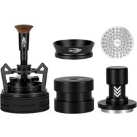 IKAPE 5-in-1 Espresso Tool Kit 51/54/58MM Tamper Distributor WDT Tool Puck Screen Dosing Funnel Coffee Barista Accessories Set