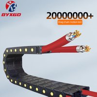 BYXGD Red Ethernet Cable 20 Metros Network Cable Communication Copper 8 Core PVC/PUR Cat6 Flexible Shielded CAT6A S/FTP Bulk Raw