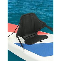 Kayak Seat Cushion with Storage Bag Padded Adjustable Canoe Safety Seat Waterproof Surf Paddle Board Seats with Back Support