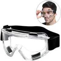 Safety Goggle Anti fog Anti Splash Dust Proof Work Lab Eyewear Eye Protection Industrial Research Safety Glasses Clear Lens