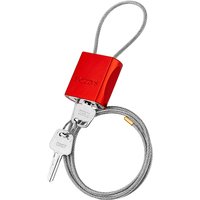 AliExpress BOZZYS Adjustable Stainless Steel Cable Locks Red Retractable Aluminum Lockout for Gym Locker Bicycle Bike Gate Toolbox