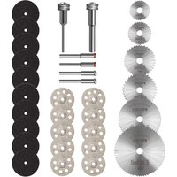 32pcs Cutting Discs Rotary Tool Set Perfect for DIY Crafts/Cutting Wood/Metal/Plastic/Glass & Stone! For Your Dremel Rotary Tool