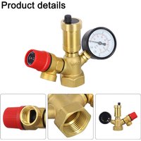 Heating System Air Vent Boiler Maintenance Heat Resistant Seals High-Quality Components For Boilers For Heating Systems
