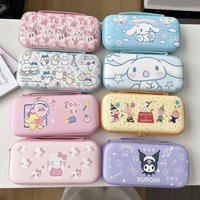 Cartoon Leather Switch2 Storage Bag, Nintendo NS2 Game Console Hand-held Lanyard Bag, Switch2 Storage Box