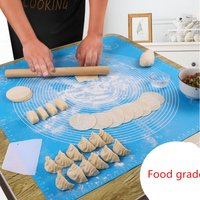 Tapis de cuisson en Silicone 70/50/40cm, grand tampon à pétrir pour rouler la pâte à Pizza, machine antiadhésive, accessoires de cuisine pour pâtisserie