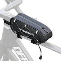 AliExpress OFFBONDAGE Bike Top Tube Bag Reflective Large Opening MTB Road Bike Front Top Frame Tube Bag Phone Holder Storage Bag Accessorie
