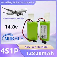 2026 4S1P New 12800mAh Battery Replacement for Lefant M210 M210B M210P M213 M213S Robot Vacuum Cleaner 14.4V