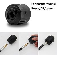 Pressure Washer Adapter M22 14mm Quick Connect Hose Connector for Karcher Lavor Nifisk AR Bosch Plastic