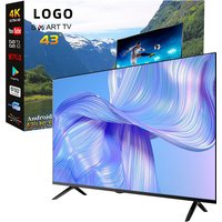 Newest 24/32 Inch Android Smart TV - Ultra-Thin LED Flat Screen with WiFi, Google Play & HD Streaming | Global Version