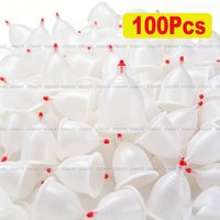 100Pcs Disposable Massage Cupping Cups for Health Care Plastic Vacuum Suction Beauty Spa Tool Suction Pump Vacuum Cupping Device