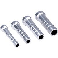 Air conditoner Weld Fitting Aluminum Weld-on Barb Fitting for Automotive AC Air Conditioning Pipe