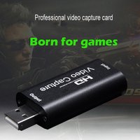 4K HDMI-compatible To USB 2.0 Video Capture Card Game Capture Card Adapter Screen Record Capture Device for DVD Camera