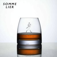Chamvin Private Collection Johnnie Walker Glass Whiskey Glass Single Malt Crystal Wine Tumbler Wodka Cognac Brandy Snifter Cup