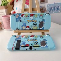 Cute Squirtle Family Hard PC Protective Cover Suitable for Nintendo Switch NS/Oled Controller Protective Back Cover