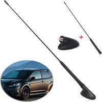 54cm Universal Car Roof Mast Whip Stereo Radio FM/AM Signal Antenna Mast With Base Kit For Ford Focus 2000-2007 XS8Z18919AA