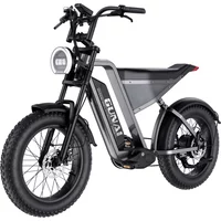 AliExpress GUNAI-Y Adult Electric Bike 1000W ebike 48V18Ah Battery Men's E-Mountain Bike 20 Inch Fat Tire Men's Electric-bicycle