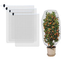 1Pc Plant Protective Mesh Cover Breathable Drawstring with Zipper Net Covering Fruit Tree Vegetable Pest Control Anti Bird Tool