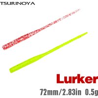 TSURINOYA 12pcs/set 72mm 0.5g Ajing Soft Fishing Lure LURKER Rockfish MEBARU Swimbaits Jig Lure Wobber Worm Bait