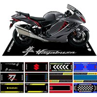 AliExpress Motorcycle Display Carpet Suzuki Parking Mat Non Slip Garage Rug for Sports Racing Moto Electric Bike Entrance Home Decor