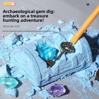 Cross-Border Archaeological Dig Gemstone | Kids Treasure Hunt Blind Box | Educational Handmade Interactive Puzzle Toy