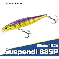TSURINOYA 88SP Suspending Minnow Fishing Lure 88mm 10.3g DW76 Long Casting Artificial Hard Baits Pike Bass Big Trout Jerkbait