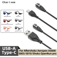 Magnetic Charger Cord for Shokz OpenRun Series & Aftershokz Aeropex AS800 S803 S810 USB Type-C Charging Cable