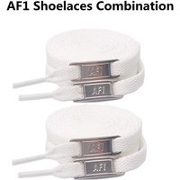 Original AF1 Shoelaces Combination White Flats laces and Shoe Decoration Suit Sneaker Shoelace Air Force one Shoes Accessories